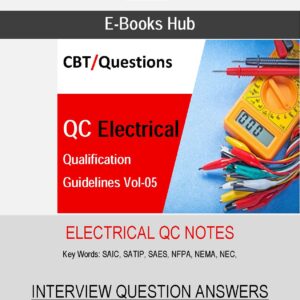 Interview Questions & Answers, Saudi Aramco,E-Books Electrical, E-Books, Oil & Gas Engineering, Electrical QC Questions & Answers,QC Notes,